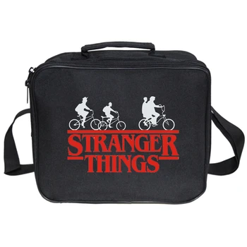 

Popular Boys Girls Stranger Things Lunch Bag Worker Lunch Box Students Lunch Bag Teens TravelBag Picnic Insulation Bag