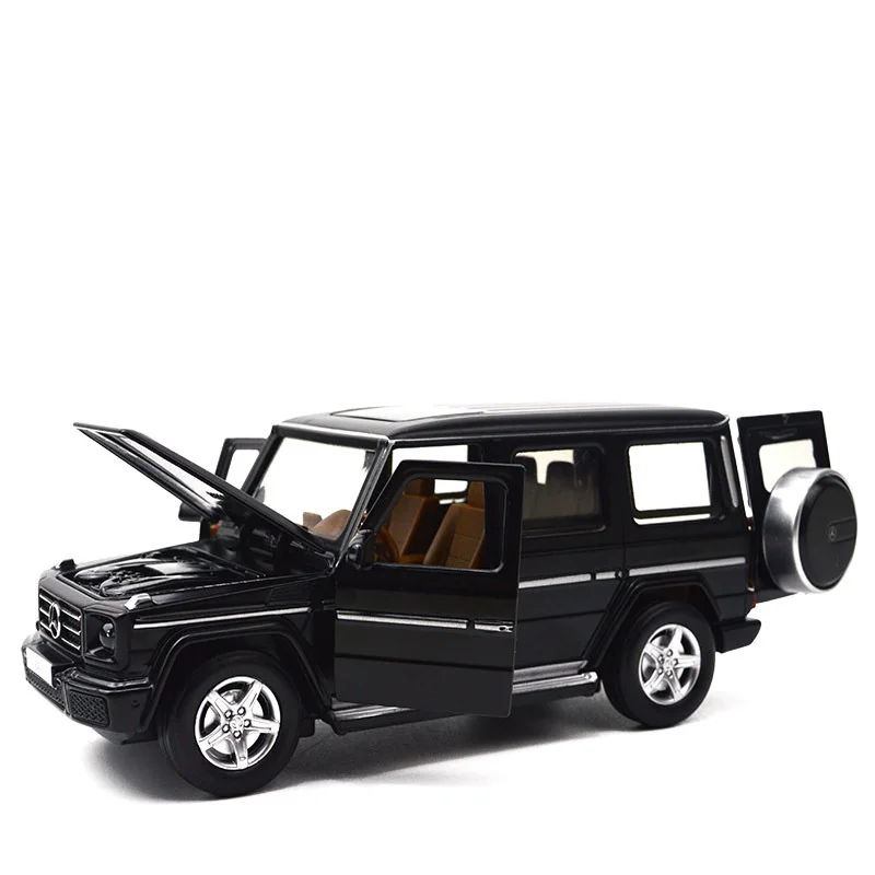 88436H no box 1:32 Высокая Имитация Ben G350D внедорожный автомобиль сплав звук и светильник Вытяните заднюю дверь может открыть модель детской игрушки - Color: 88436H no box