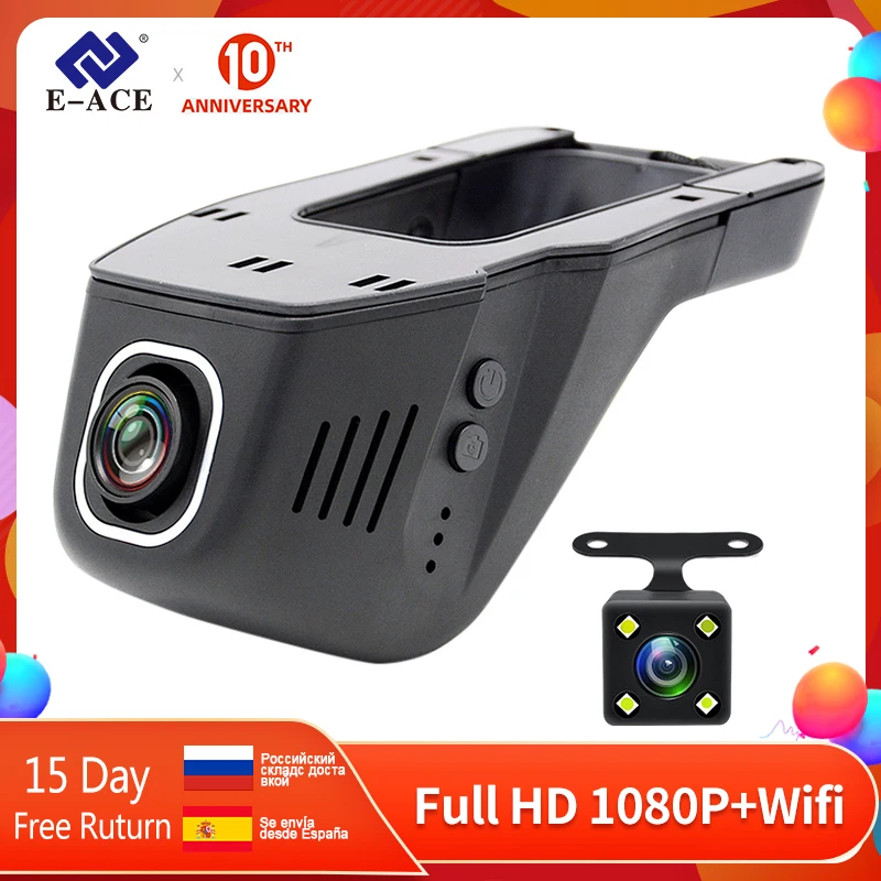 E-ACE C21 Скрытая мини Автомобильная камера wifi видео регистратор Dashcam Novatek 96655 SONY IMX 323 Full HD 1080P Автомобильный видеорегистратор E-ACE C21 Скрытая мини Автомобильная камера wifi видео регистратор Dashcam Novatek 96655 SONY IMX 323 Full HD 1080P Автомобильный видеорегистратор