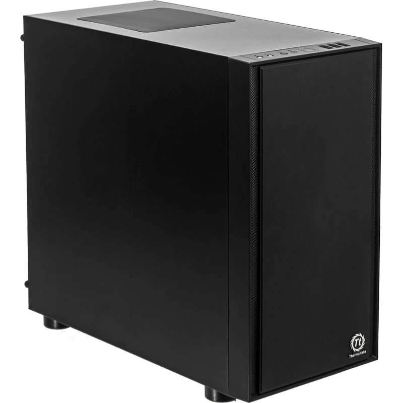Корпус Thermaltake Versa H17 черный без БП mATX 2xUSB2.0 1xUSB3.0 audio bott PSU|Компьютерные корпуса| |