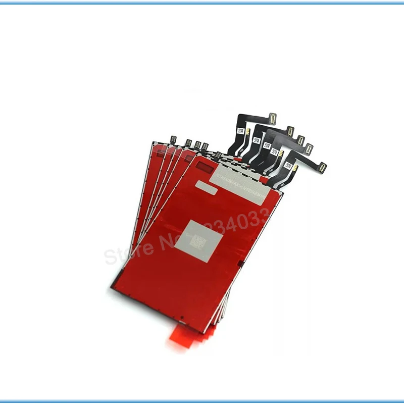 1 шт. ЖК-дисплей дигитайзер подсветка пленка с гибким кабелем для iPhone 5 5s 5c 6 6s 7 7plus 8