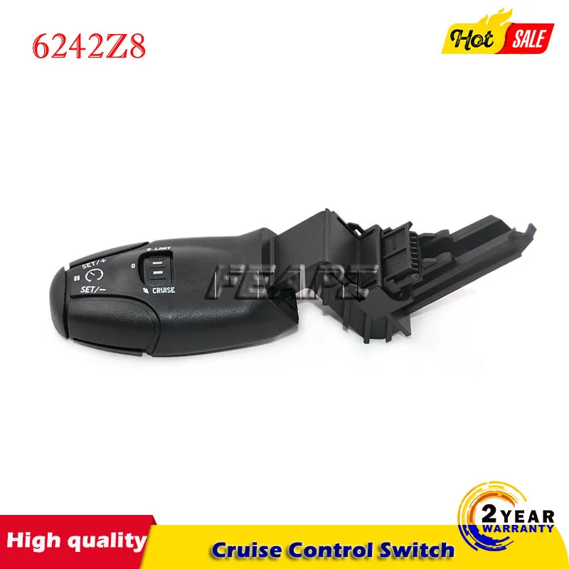 Переключатель круиз-контроля для Peugeot 207 307 308 407 607 3008 Citroen C3 C5 C8 XSARA Berlingo Picass 6242Z8 6242Z9 |