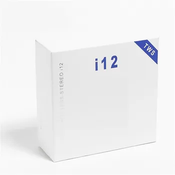 

i12 Tws Bluetooth 5.0 Earphone Air Touch Key Wireless Headsfree Mini Earbuds With Mic Charging Box Sport Headset For Smart Phone