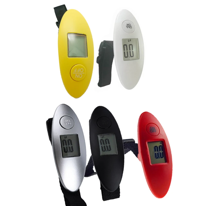 

1pc 40kg/100g Digital Electronic Luggage Scale With LCD Display Travel Handheld Weighing Luggage Scale With Strap Kitchen New