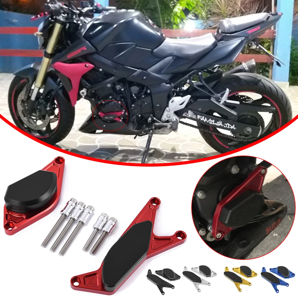 

GSXS1000 GSXS1000F Frame Slider Crash Pad Engine Stator Case Saver Cover Protector for Suzuki GSX-S1000 GSXS 1000F GSR400 GSR600