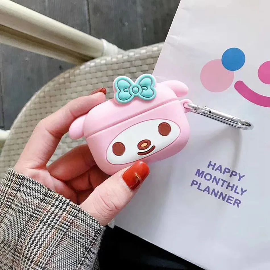 1231U Чехол для наушников для Airpods Pro Чехол силиконовый милый поросенок кактус медведь Мультяшные наушники/Earpods чехол для Apple Air pods Pro 3 чехол s - Цвет: 1231U