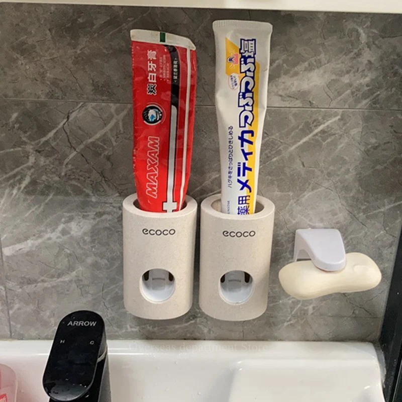 

Bathroom Accessories Home Appliances Sorting Organizer Automatic Auto Squeezer Toothpaste Dispenser Hands Free Squeeze Out#15