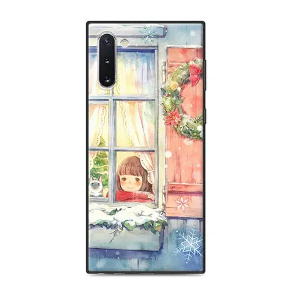 Чехол для samsung Note 10, чехлы Note10, чехол Note 10+ с рисунком, противоударный Note10+ Защитные колпаки для Galaxy Note10 plus pro, чехол - Color: A14