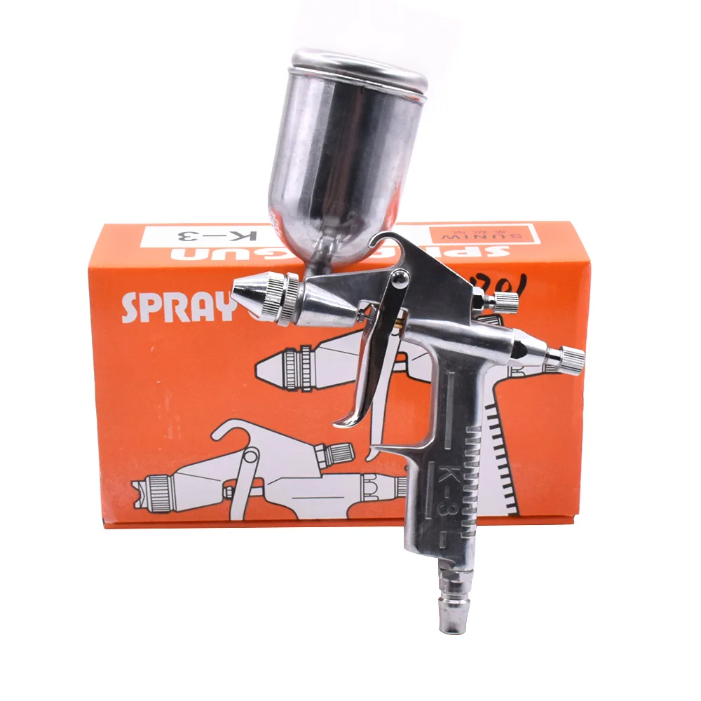 125ml Spray Gun 0.5 Mm Nozzle Aluminum Alloy Sprayer Air Brush Paint