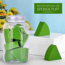 Лицо мягкий макияж слоеного лица косметический консилер крем Основа смешивание порошка набор 10 шт/партия Влажная и сухая коробка для яиц Упаковка