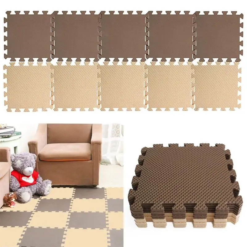 

Hot Sale 20x Eva Puzzle Exercise Play Mat Interlocking Floor Soft Tiles Amount: 20Pcs