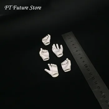 

In Stock 1/6 Scale The Joker Handtypes White Gloved Hand Model Pistol Holder Hands Toys Model for 12 inches Action Figure Body