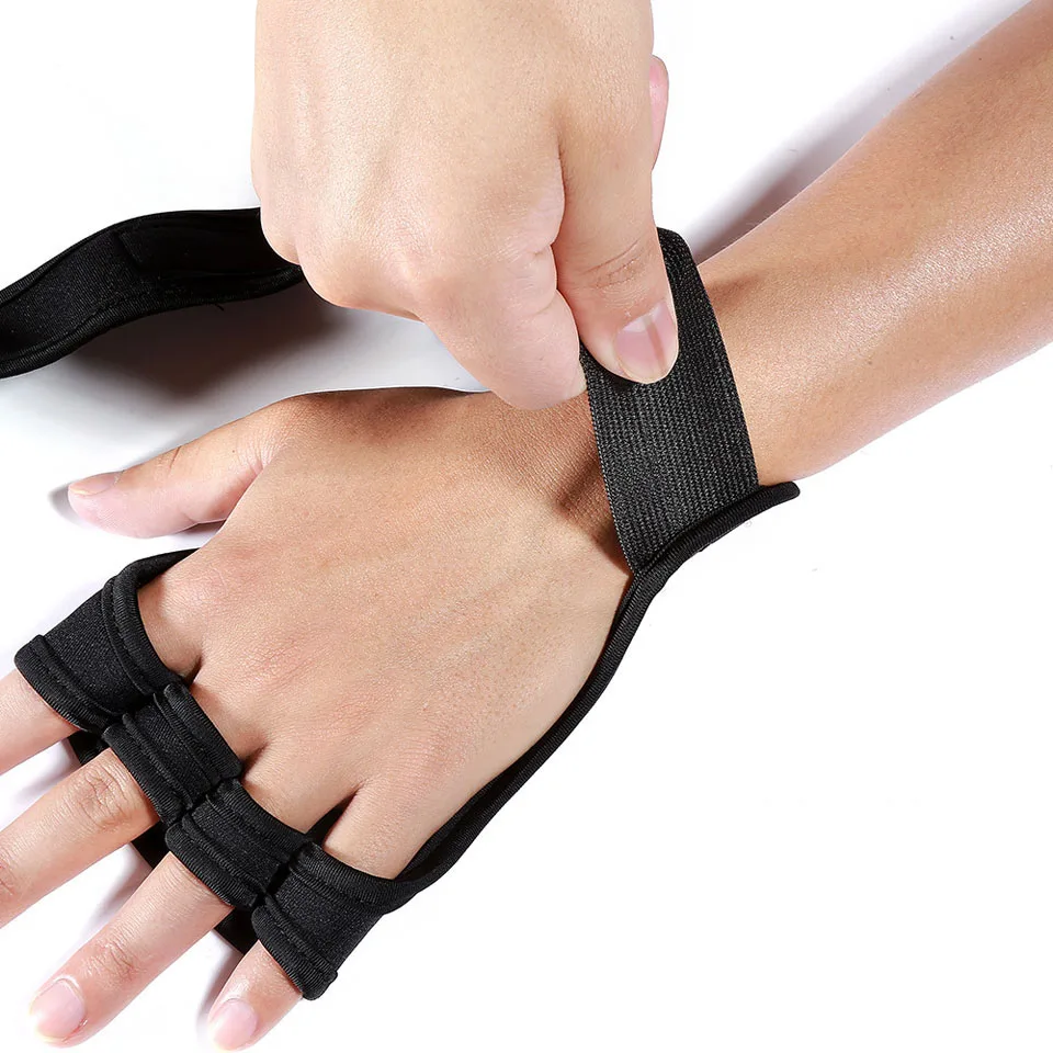 Новые 1 пара вес тренировки с поднятием тяжестей перчатки для женщин и мужчин фитнес спорт бодибилдинг гимнастические гантели тренажерный зал руки ладони защитные перчатки