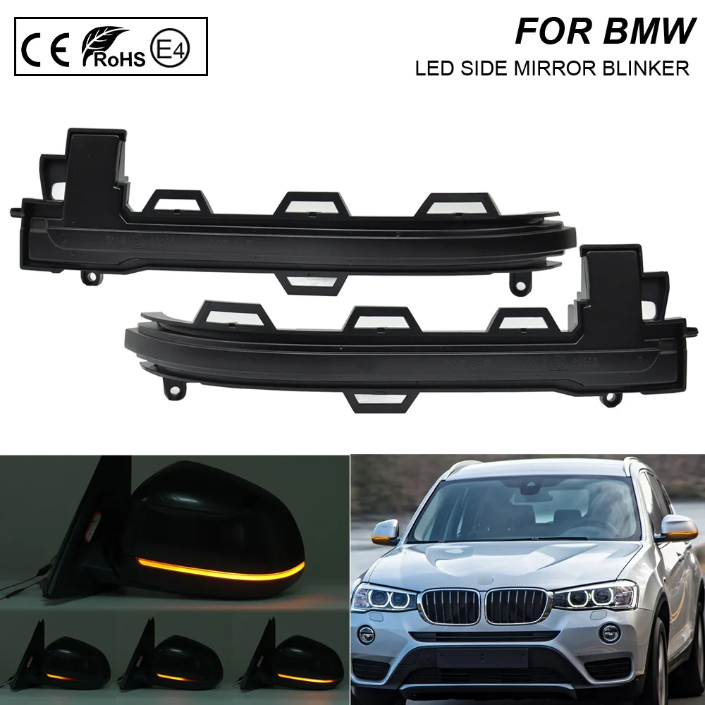 2 шт. Светодиодные поворотники для BMW X5 F15 F85 2014-2017 X6 F16 F86 2015 и выше | Автомобили