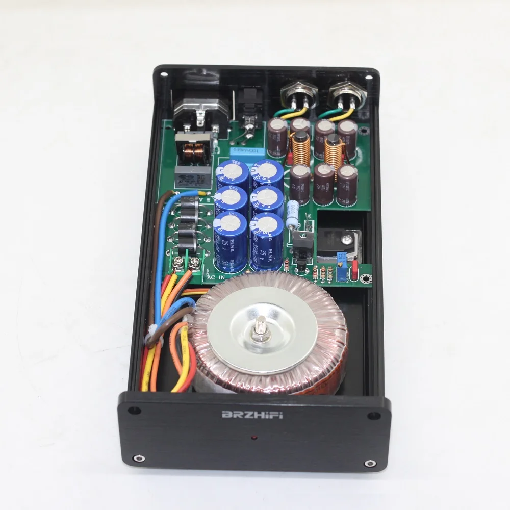 50W 3-level filter DC linear regulator power supply board DC 12V MAC PC HiFi 