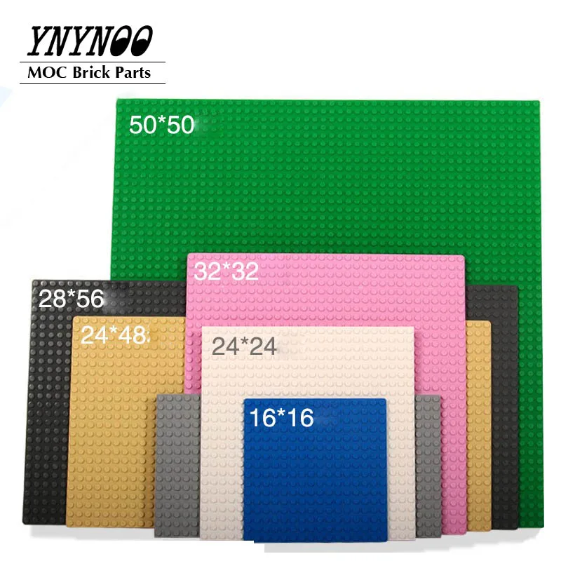 새로운 빌딩 블록, 32x32 도트 양면 베이스플레이트, DIY 다채로운 기둥, 1..