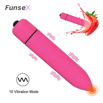 Mini 10-Speed Sex Toys Vagina G Spot Vibrator for Women Clitoral Stimulator Vibrating Bullets Female Masturbation Adult Supplies 1