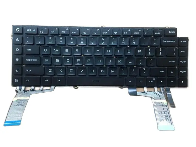 Teclado Retroiluminado Rgb para Notebook de Jogos Xiaomi mi Colorido 15.6 Aetmau00110 Mim17l9 171502-aa Xmg1902 Tm1801 us ru - Imagem 2