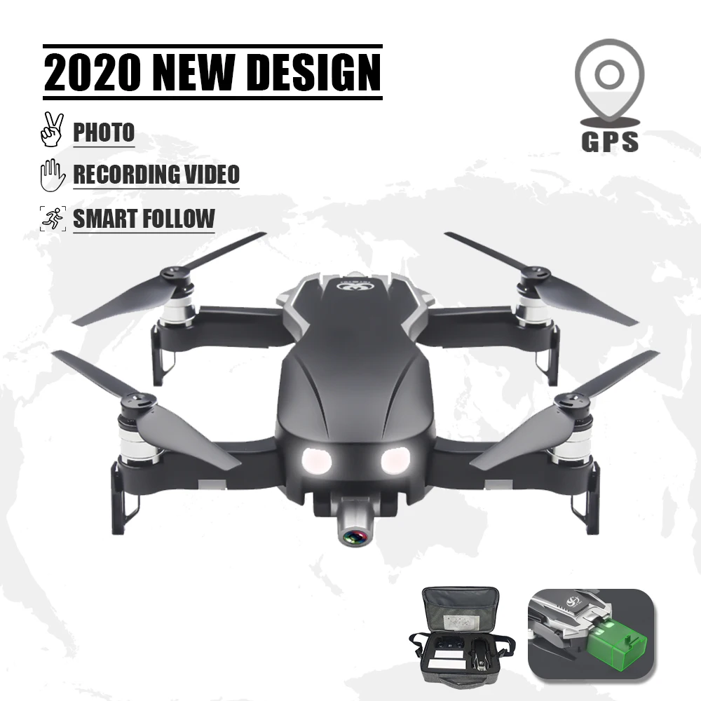 Дрон с gps 4k quadrocopter rc селфи Профессиональный камерой FPV Вертолет игрушки для детей