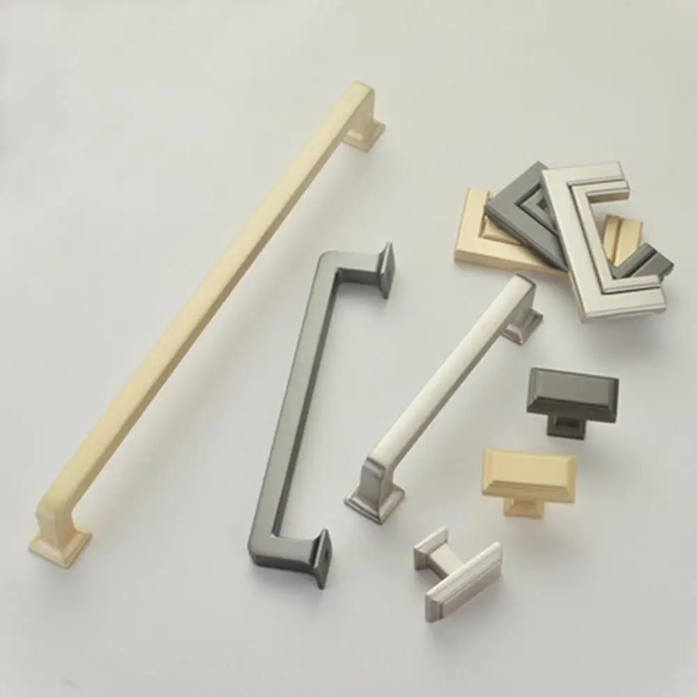 

Simple modern crystal handle black cabinet door handle wardrobe cupboard cabinet shoe cabinet drawer handle diamond handle