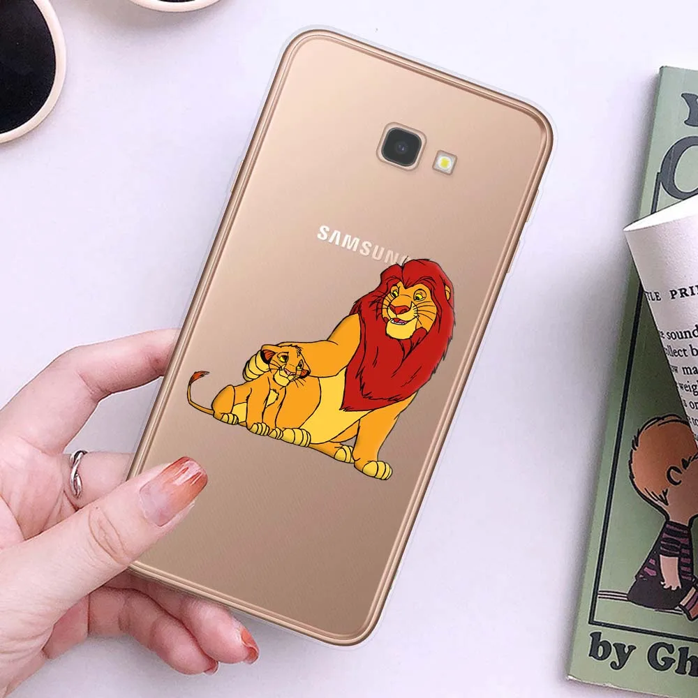 Мягкий ТПУ чехол с изображением короля льва пумбы акуны Матата для Samsung Galaxy J3, J5, J7 года 16 J4 J6 Plus Note 10 Pro силиконовый чехол - Цвет: T8643