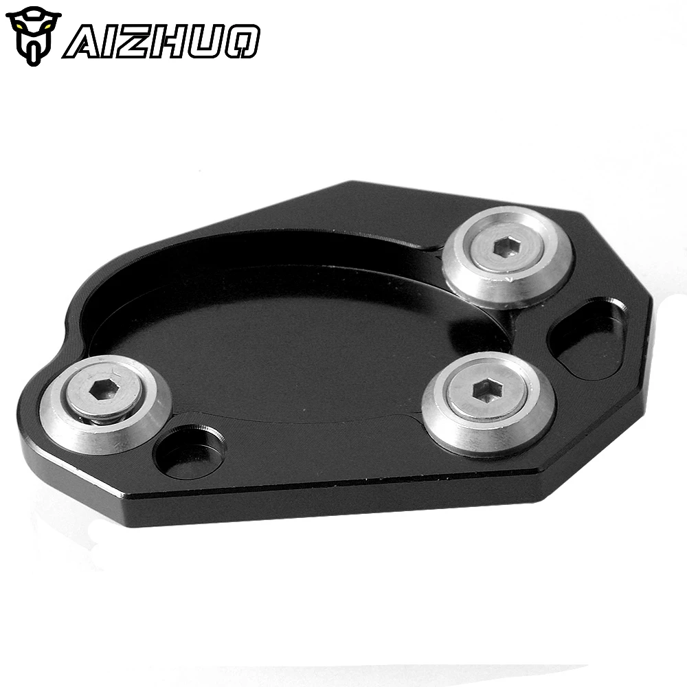 CNC алюминиевая мотоциклетная боковая подставка для увеличения пластины удлинитель подставки для Kawasaki Z800 ER6 Z 800 2013