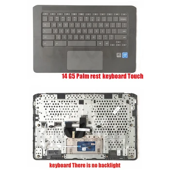 شراءجديد ل HP Chromebook 14 G5 النخيل بقية لوحة المفاتيح لوحة المفاتيح L14354-001 TPN-Q204