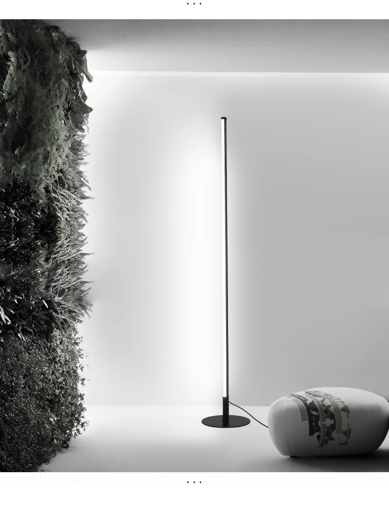 BWART современный светодиодный торшер из алюминия, чрезвычайно простой художественный светильник для гостиной, спальни, крыльца, стоячий светильник