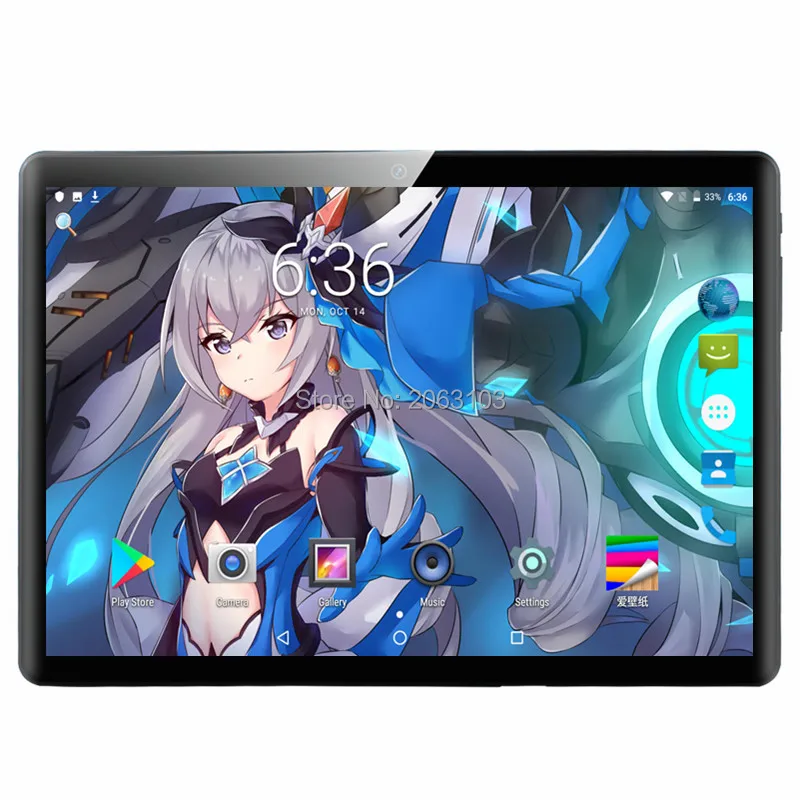 

6000mAH Android 9.0 2.5D Screen Tablet pcs 10.1 inch 3G4G Phone tablet PC Deca Core RAM 6GB ROM 128GB tablets kids tablet FM GPS