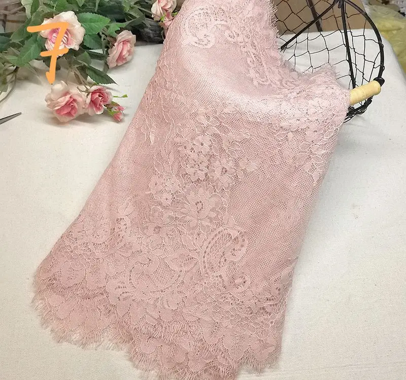 3m Width 40cm Eyelash Lace Trim For Clothing Accessory Dress Sewing Applique Costume Lace Fabric,lace fabric,lace sewing accessories,lace sewing supplies,lace accessories,lace garment accessories,clothing accessories,lace decoration