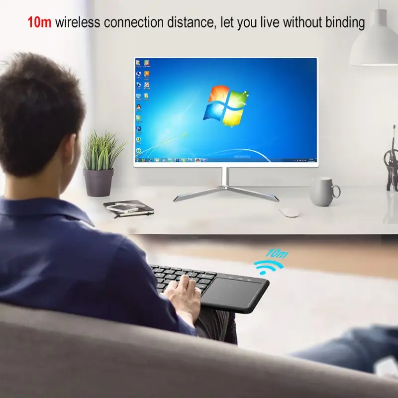 OOTDTY L200 Французская клавиатура 2,4G Беспроводная клавиатура для Android tv ноутбук компьютер