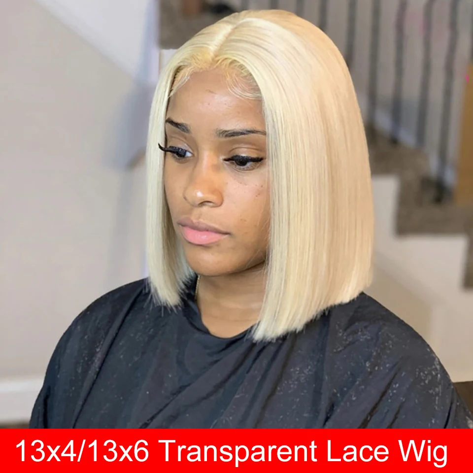 Bob Wig 613 Lace Front Wig Maxine Blonde Human Hair Bob Wigs Short