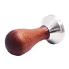 Calibrated Tamper Coffee Press Tool, 51/53/58mm Coffee Tamper with 304 Stainless Steel Base & Solid Wood Handle ► Photo 3/6