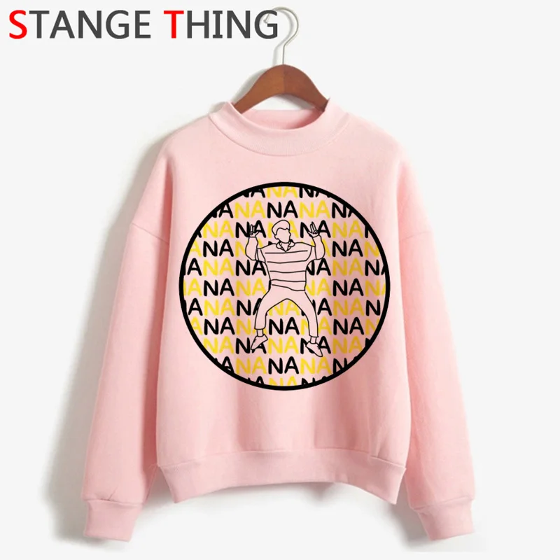 Stray Kids Miroh Harajuku Funny Cartoon Hoodies Women Turtleneck Kawaii Print I Am Who Sweatshirts Graphic Fashion Hoody Female - Color: H2910