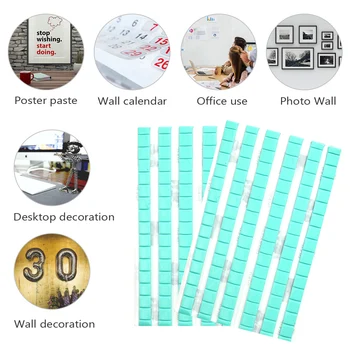 

180 Pieces Removable Adhesive Putty Nail Clay Reusable Multipurpose Mounting Tacky Putty for Nail Tools Hanging Pictures Poster