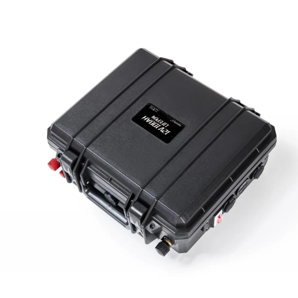 12V 100ah lifepo4 перезаряжаемый аккумулятор BMS водонепроницаемый Солнечный батарейный