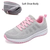 Tenis Feminino Fashion Lace-Up White Sport Shoes For Women Sneakers Light Round Cross Straps Flat Tennis Woman Shoes Outdoor Gym ► Photo 2/6