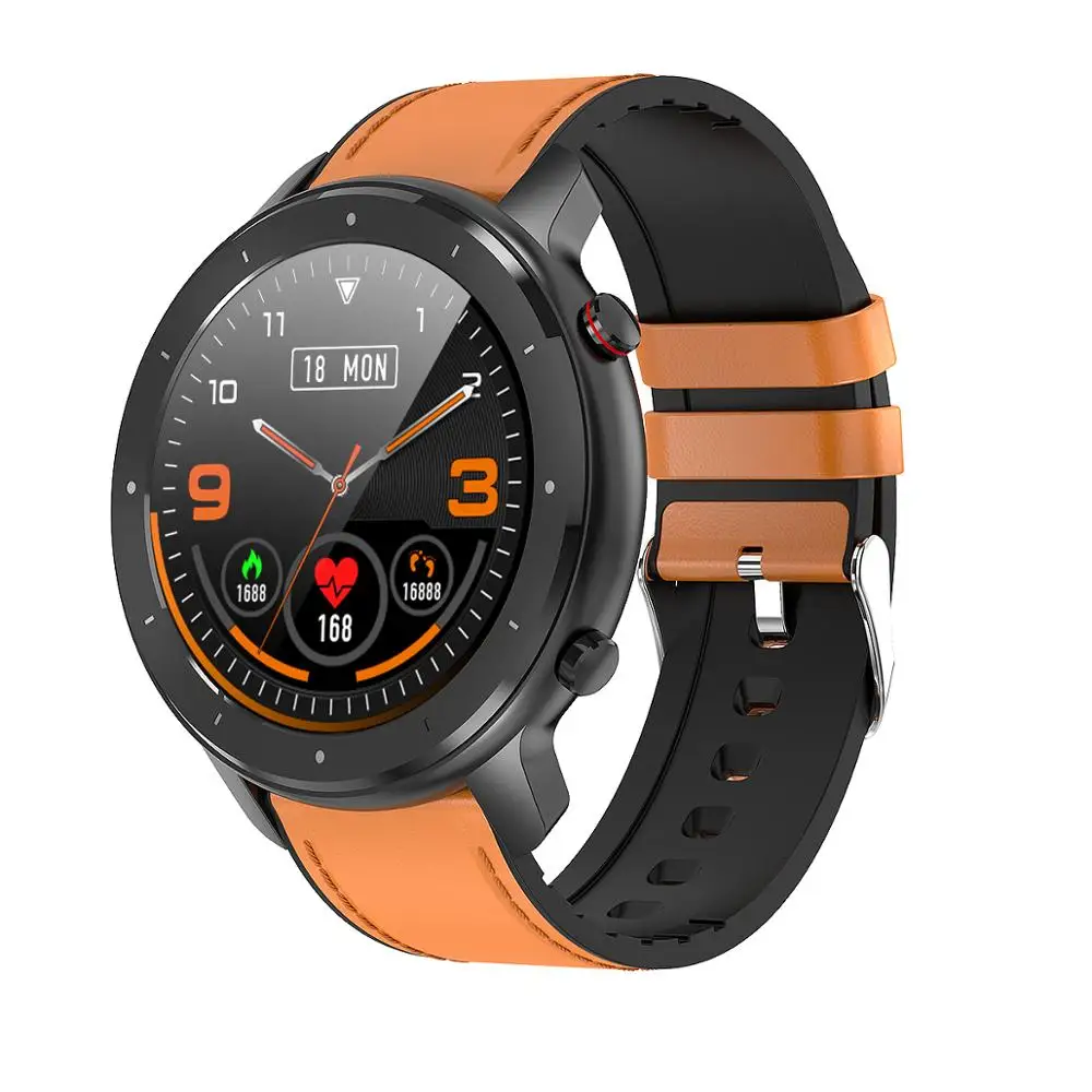 

F12 Smart Watch IP68 Waterproof NO.I Smartwatch Bluetooth Blood Pressure MonitorClock Round Sports Band Wristband for IOS Huawei