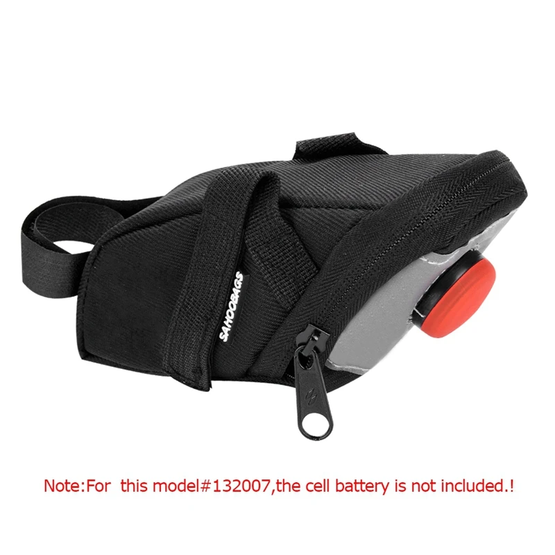 Clearance Sahoo Cycling Bike Bicycle Strap-On Rear Back Tail Saddle Bag Seat Bag Wedge Pack 3