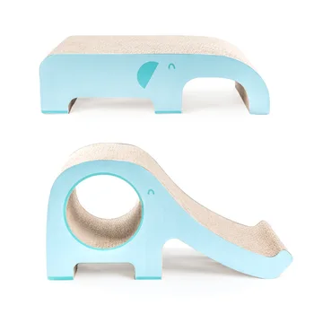 

Pet Cat Scratch Board Elephant Slip Wear-Resistant Cat Toy Pet Supplies Kitten Pad Cat Scratch Board