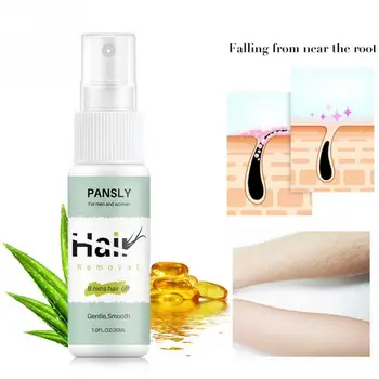 

30ml Spray Wipe Full Body Growth Inhibitor Herbal Permanent Hair Removal Sprayer Summer Natural Painless Depilatory Smooth Arm