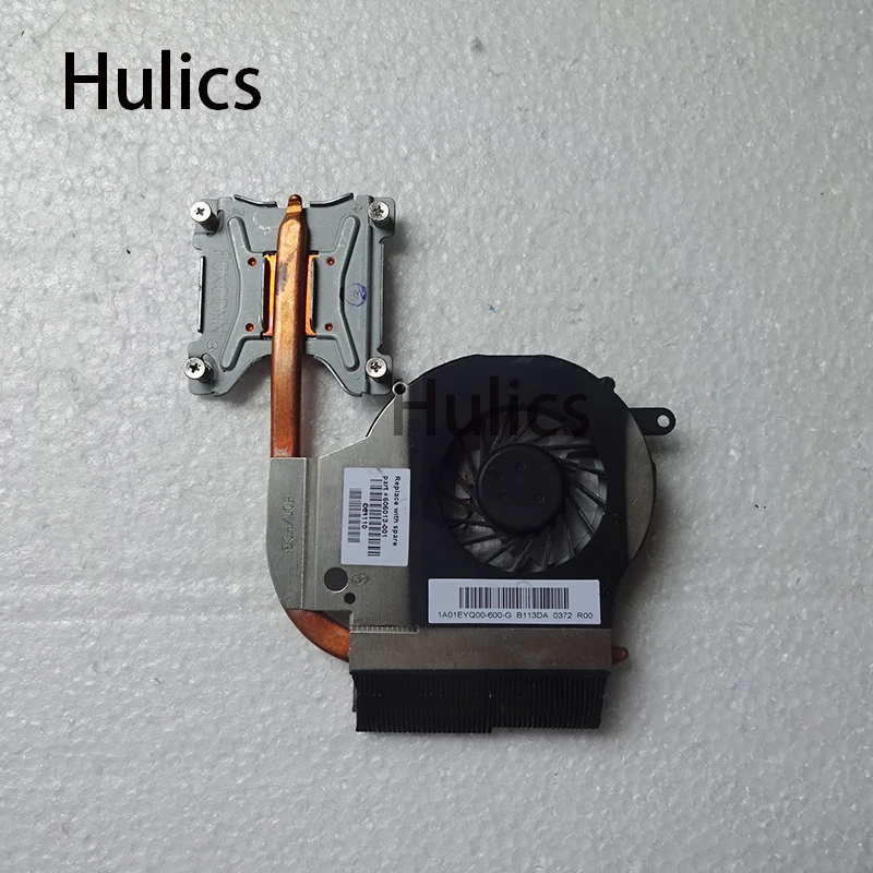 Hulics original heatsink and FAN For HP G62 G72 G72T CQ72 606013-001 Intel integrated CPU Cooling module