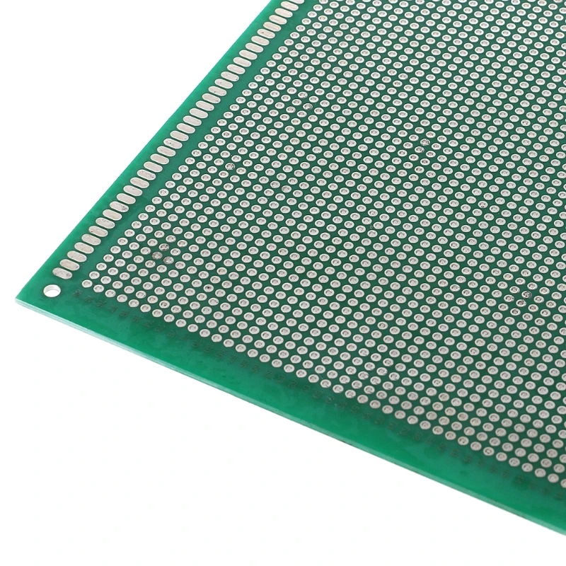 22x22 см двухсторонний Прототип PCB Луженая DIY универсальная FR4 печатная плата