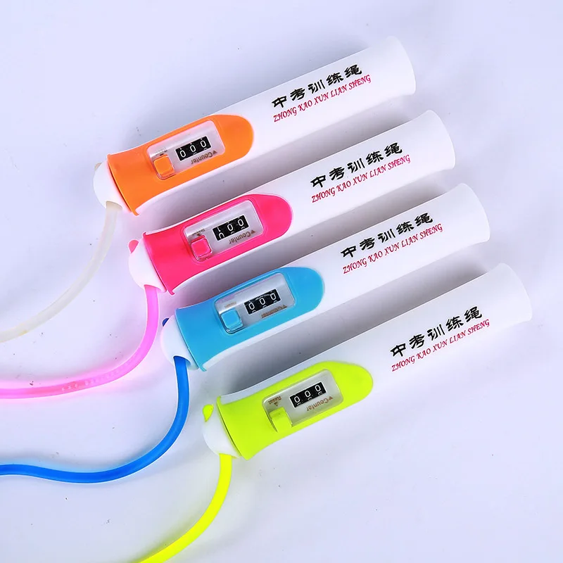 

New Style Students Game Exam Training for Count Jump Rope Creative Translucent Wear-Resistant And Durable Rubber Count Jump Rope