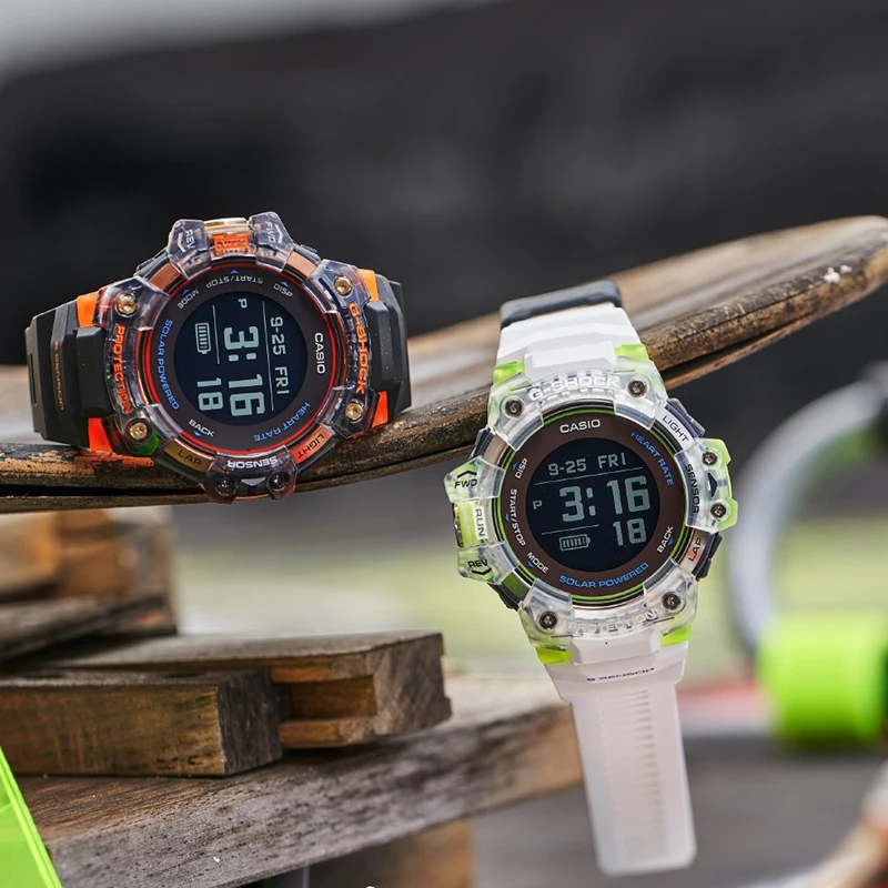 Casio horloge mannelijk G shock topmerk luxe vijf keer sensor horloge GPS  sport Bluetooth hartslagmeter stappenteller militair horloge zonne energie  USB dubbele oplaadmethode digitaal horloge relogio masculino GBD  H100|Quartz Watches| - AliExpress
