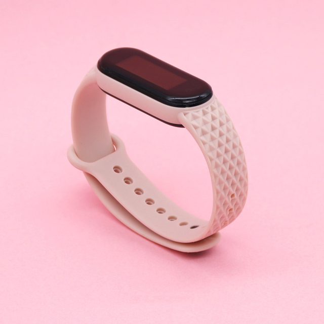 Strap for Xiaomi Mi Band 4 5 6 3 Replaceable Wristband for Xiomi miband 5 4 3 6 Soft Wrist Bracelet Miband5 Miband4 Mi3