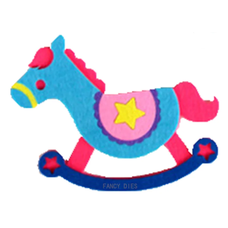 

2021 New Trojan Horse cutter Cutting Die Mold Diy Scrapbook Decoration Wooden Knife Mould Suitable For Fustelle