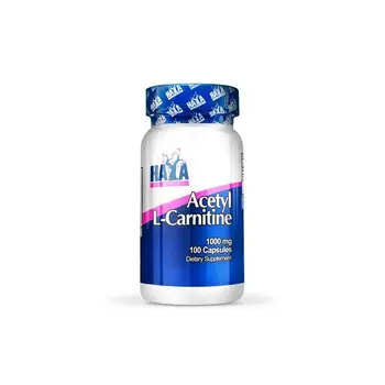 Acetil l-carnitina 1000mg - 100 cápsulas [Haya Labs]