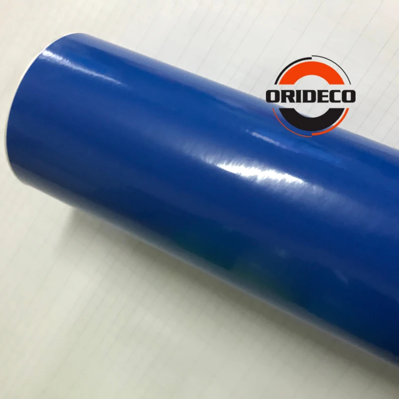 dark blue glossy vinyl wraps
