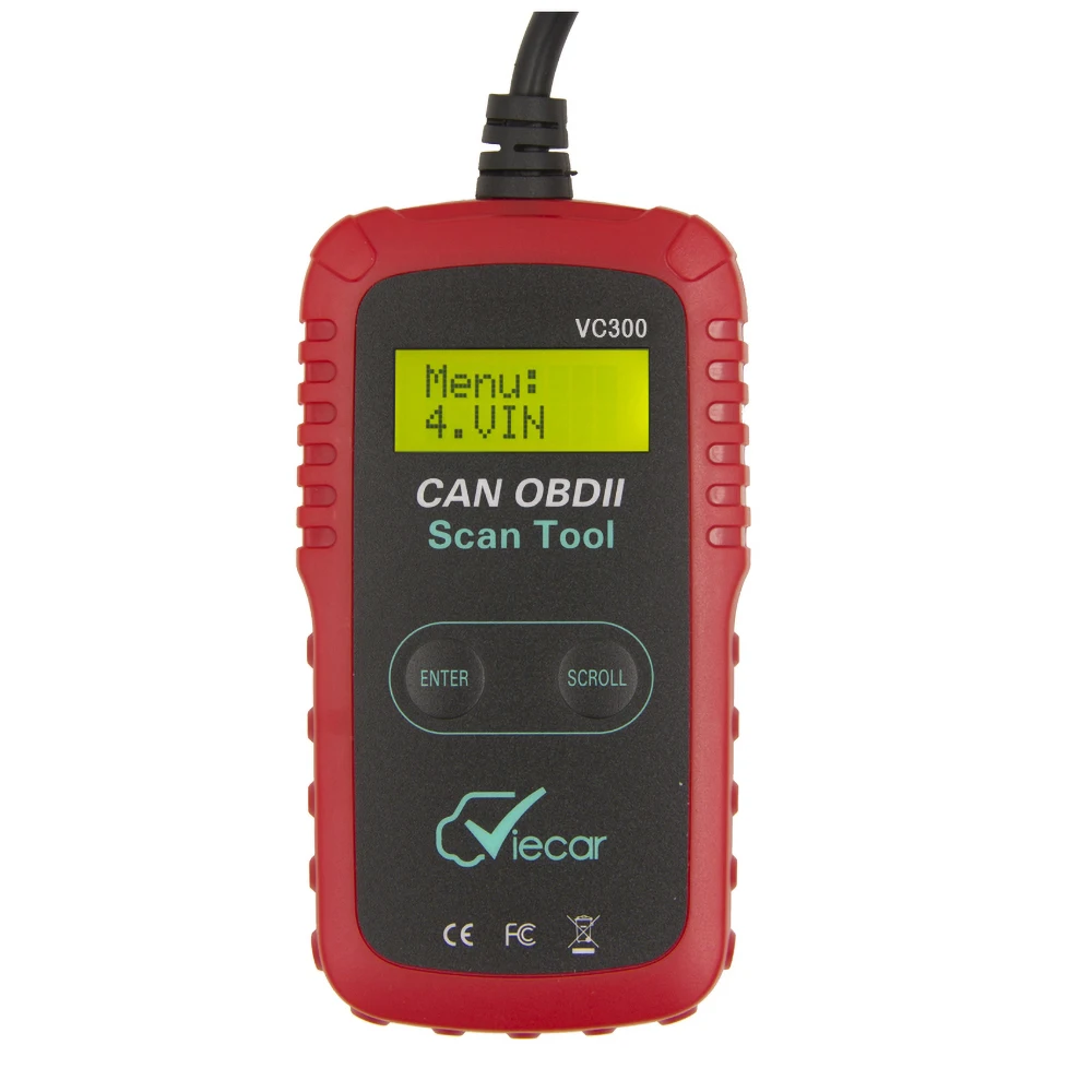 Поддержка EOBD/OBDII SAE J1850 VIECAR VC309 автоматический диагностический инструмент Автомобильный сканер более чем обычный elm327 eobd obd 2